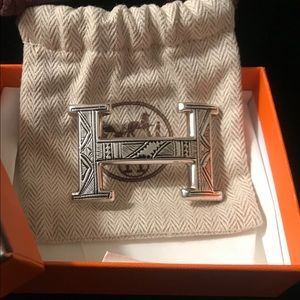 Hermes SS Belt Buckle